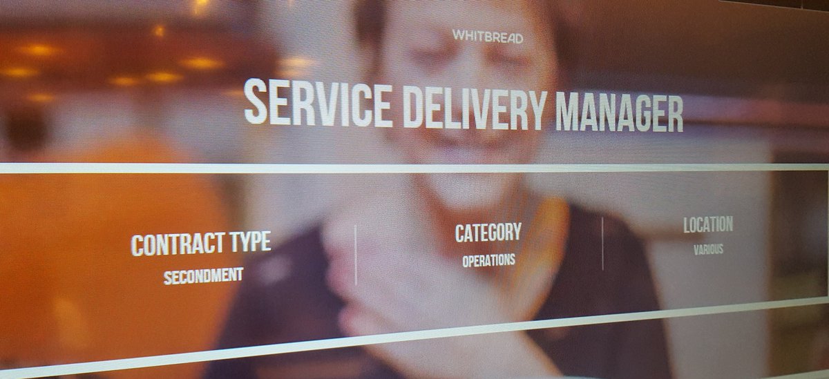 RECRUITING NOW.. An amazing role, if you're driven, hard working and looking for that next step, I couldn't recommend this role enough! Get applying! #ServiceDelivered