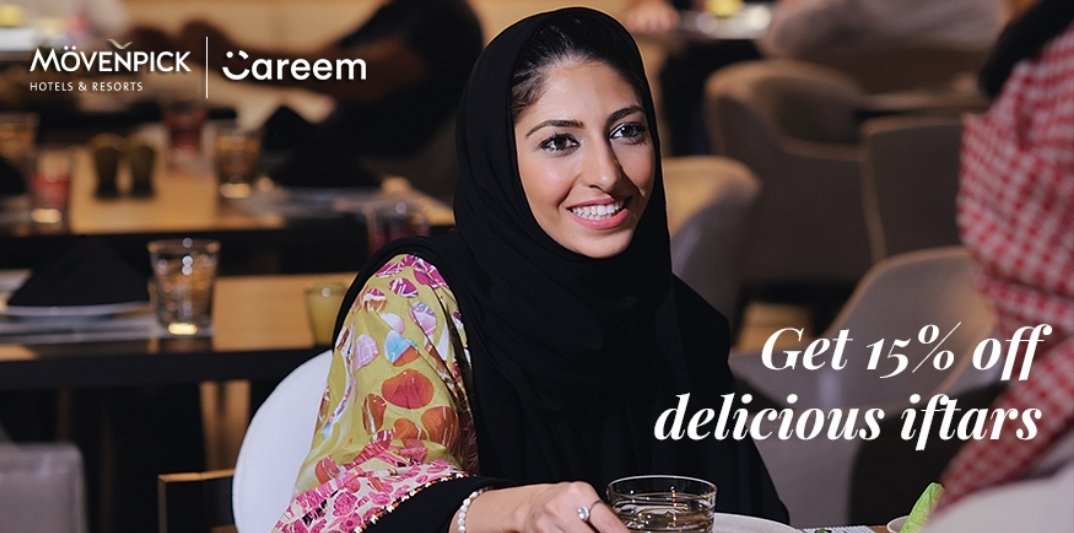 Movenpickkuwait's tweet photo. Enjoy your discounted Careem rides to &amp; from Movenpick Hotel Kuwait - Free Zone, using these codes : 
New Careem user NEWMOVEKUW  
Recurrent User MOVEKUW 
and ALSO, get 15% Discount on your delicious iftar at Bays Restaurant.

For more details you may contact us on  0096524610033 https://t.co/R6T70FfNfW