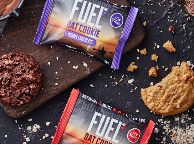 TheGrocer's tweet photo. .@FUEL10K adds high-protein breakfast Oat Cookie duo 🆓 https://t.co/7iNw8MzJR3 https://t.co/DMq90BanUM