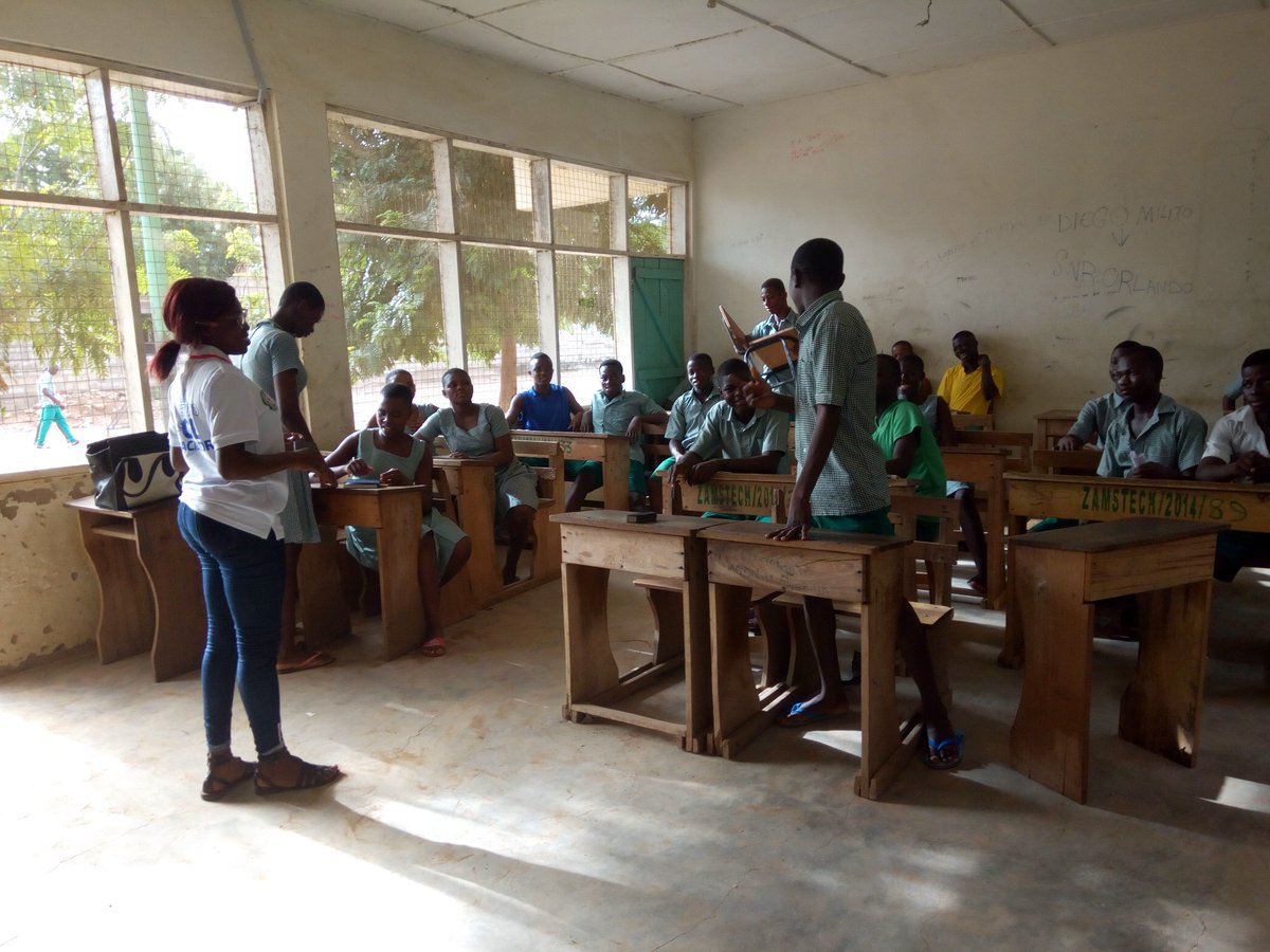 AnyokaMartin's tweet photo. #CSESessions in schools. PPAG Ghana "Sexual health for quality life" https://t.co/og5i9DwBJN