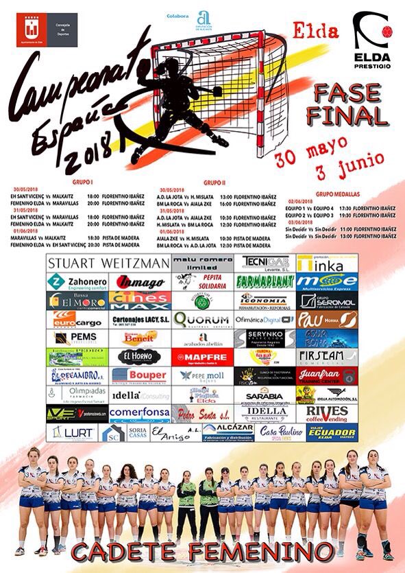 zkeskubaloia's tweet photo. Gaur hasiko dute kadete neskek Estatuko Txapelketako Fase Finala!
Espainiako 8 talde onenen aurka lehiatuko dira Eldan!

📢 Multzoko aurkariak:

            🤾‍♀️ @bmlaroca
            🤾‍♀️ @ADLaJota 
            🤾‍♀️ @HandbolMislata 

ZORTE ON!!!

#123Zarautz https://t.co/Z2mKv26BWZ
