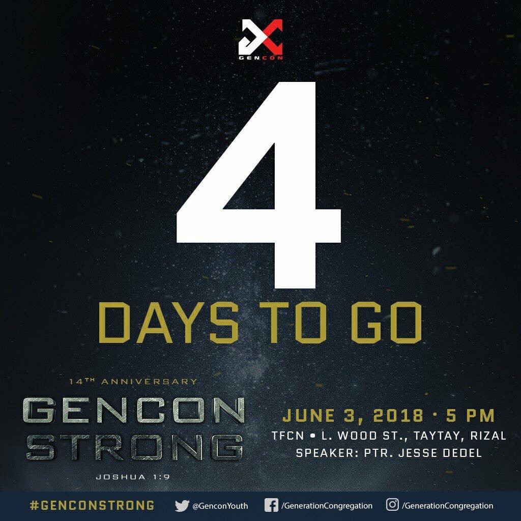 GenConYouth's tweet photo. Only 4 days to go! #genconstrong 💪🏼 https://t.co/LEoRXZquZA