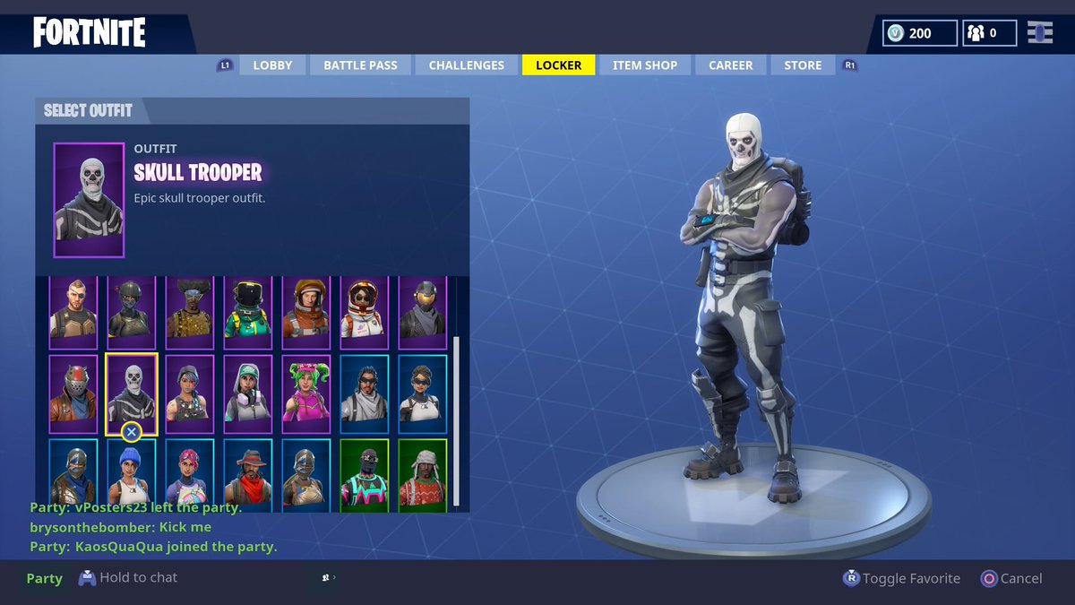 Jo64133705's tweet photo. Selling Skull Trooper account for 5$ PayPal #fortnitetrade #FortniteBattleRoyal #FortniteArt #FortniteClips #fortnite #fortniteaccountforsale https://t.co/TMMxK50Ak1