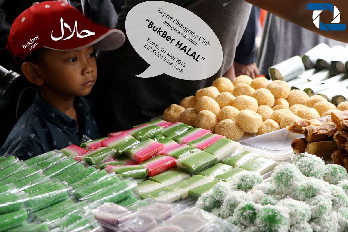 BukBer HALAL
Zepret Photography Club

Hari/Tgl: Kamis, 31 Mei 2018
Lokasi: Lt.3 STIKOM InterStudi
Pukul: 17.00 s.d Selesai
DressCode: Putih

Merapatlahhhhhhh,
Salam Slepet
#ZepretPhotographyClub
#ZepretSlepet