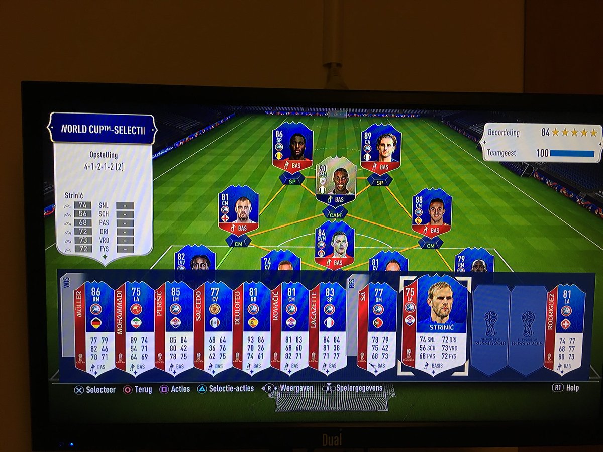 jordiiscoolok's tweet photo. What is your team on the World cup mode? #FIFA18WorldCup https://t.co/MLO9igUsmF
