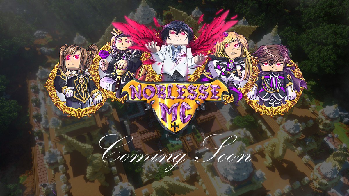 NoblesseMCNet's tweet photo. We are still working hard in the background to get this server up and live at its best condition by the late June to early July of 2018! Stay tuned for more progress alerts! https://t.co/xxP7RDzXwL