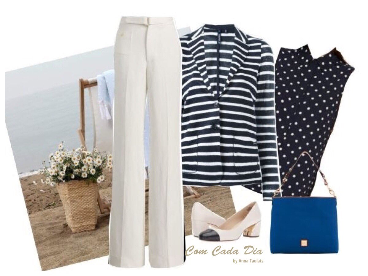 comcadadia's tweet photo. Ei my friend. ¿Te atreves a mezclar estampados? Hoy en el #lookoftheday te doy una pequeña idea💡que funciona: rallas y lunares. Solo tienes que fijarte que la gama de colores sea la misma en ambas piezas.
#lookdeldia #rallasylunares #guiadetendencias #comcadadia #fashionblogger https://t.co/su9DenX7hp