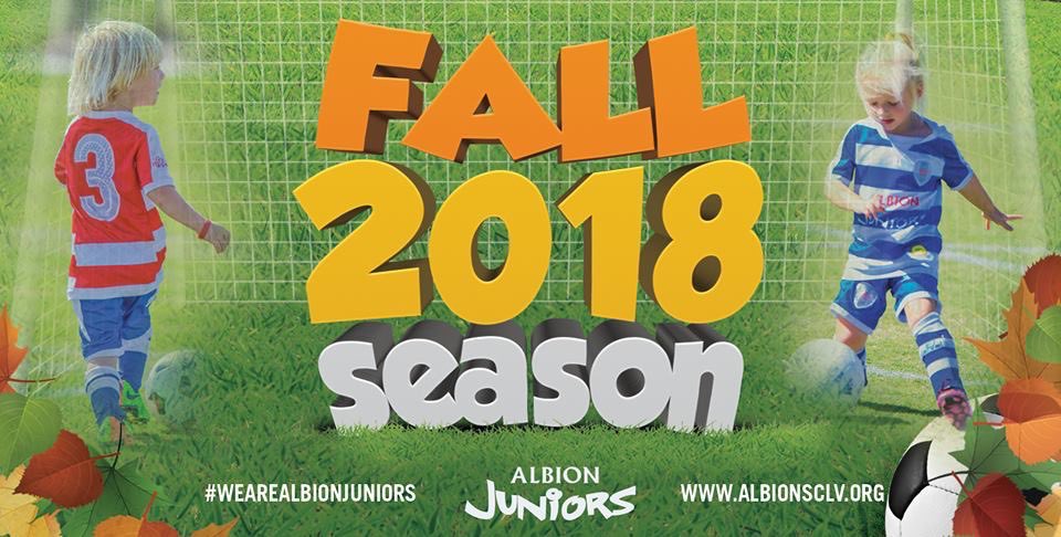 Albion Juniors Fall 2018 Season Early Registration Deadline This Thursday @InspiradaNV @SkyeCanyonLife #playinspired #wearealbionjuniors