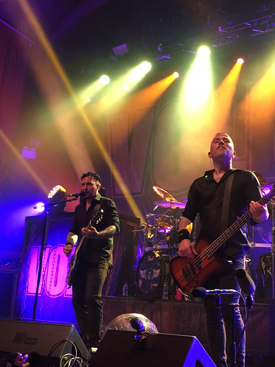 DavidB_2003's tweet photo. A truly awesome gig @O2RitzManc  last night - the place was rockin to all of the favourite tunes and what sounds a great new track in ‘Everlasting’ - the guys @VOLBEAT still pack a punch - all we need now is a gig @o2academynewc 😈🤘🏻👍 https://t.co/glKIlfmHFr