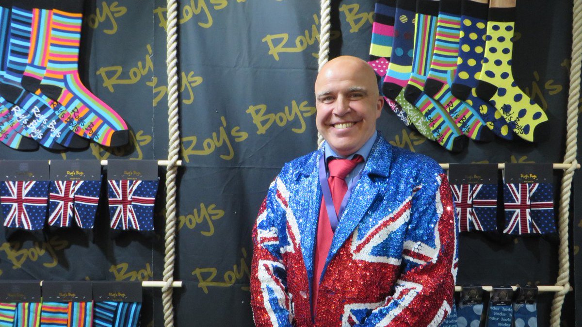 MakeItBritish's tweet photo. Thanks to @kaishalangton for a lovely write-up about our #miblive event in Drapers
“Rebranded Make it British Live wins ethical fans”
As usual I was outshone by the man in the sequinned Union Jack suit 😂 https://t.co/NvMSw1810G @Drapers #makeitbritishlive https://t.co/VqtMEaMbJj