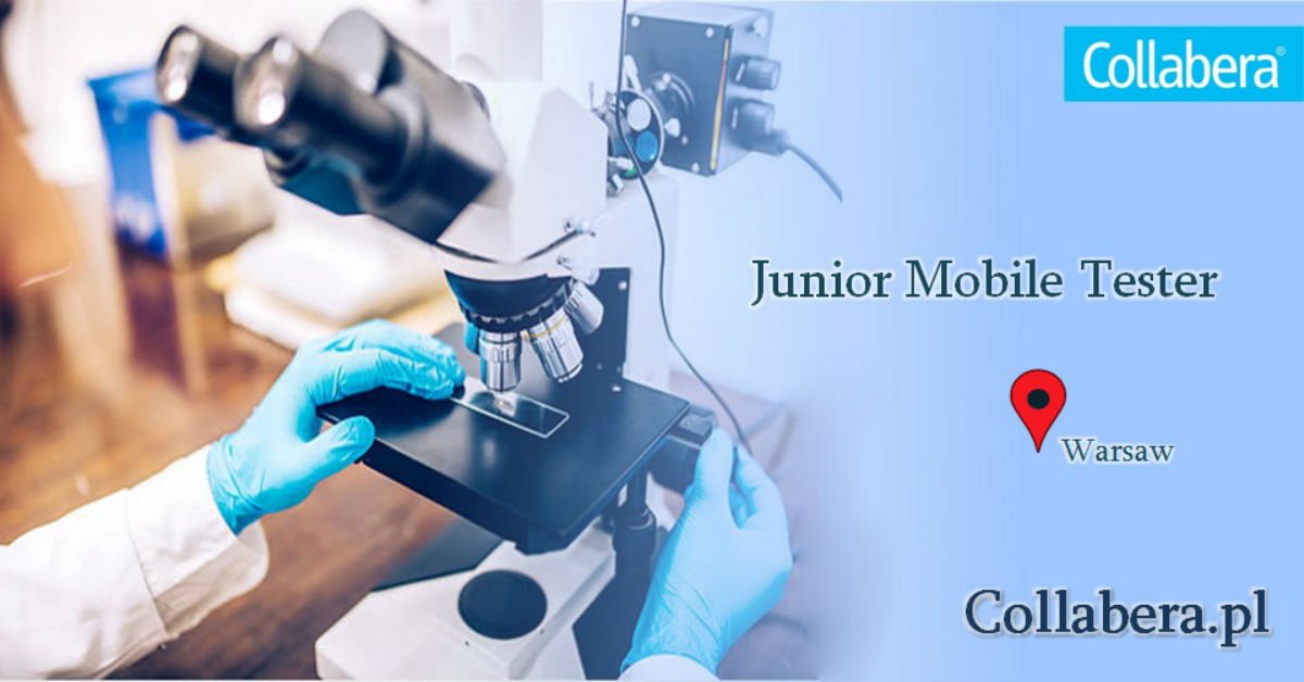 CollaberaPoland's tweet photo. Our client is looking for a Junior #Mobiletester who have tested on both #Android and #iOS. Must have the operation of network #protocols and devices.
Apply now: https://t.co/MXpDgRD9wU https://t.co/cMECSL6ZT5