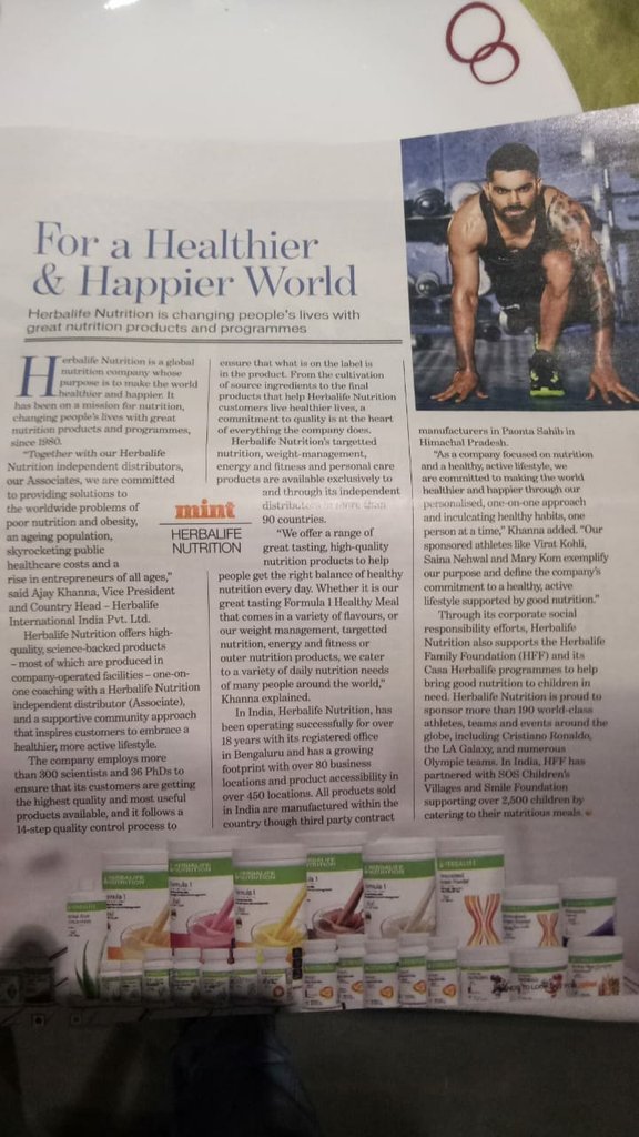 eatherbal's tweet photo. News about Herbalife from India for entire world. Start now Free to Join. https://t.co/eHj8pbKTLP @eatherbal #nutrition #networkmarketing #Entrepreneur #workfromhome #diet #fitness #mlm https://t.co/XJoQYymsPh