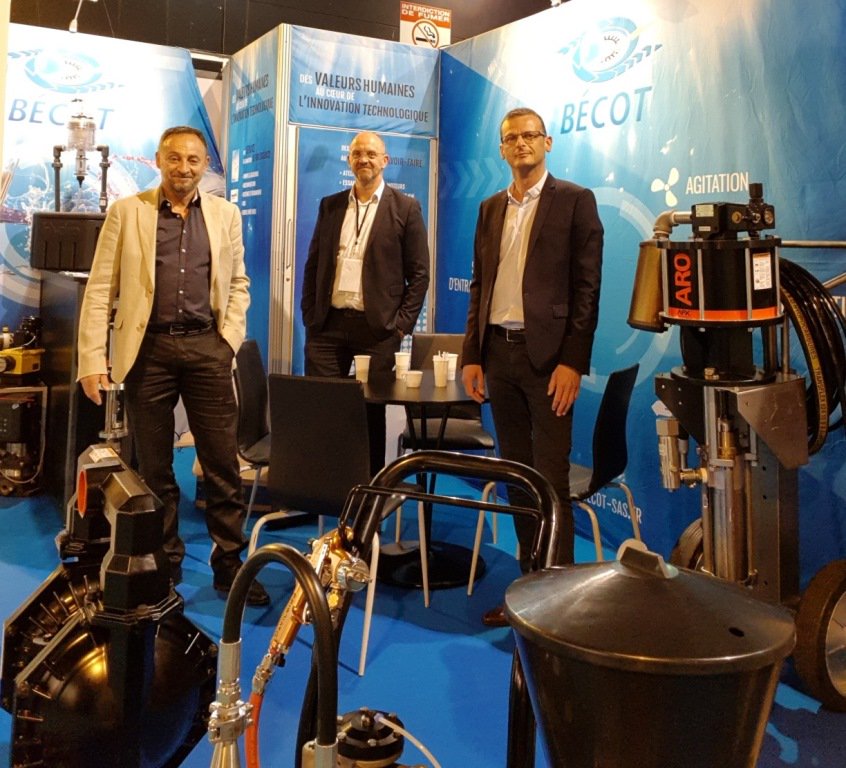 C'est parti pour 2 jours de #folie. On vous attend au #salon #BreizhIndustries #brest #standA2