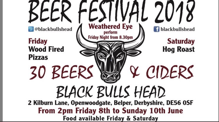 loveallfiredup's tweet photo. Can’t wait for the beer festival next Friday @BlackBullsHead where we will be serving our wood fired pizza along side 30 beers and ciders!  #pizza #derby #belper #beer #realale @loveallfiredup #loveallfiredup https://t.co/5M0ZJDv9mk