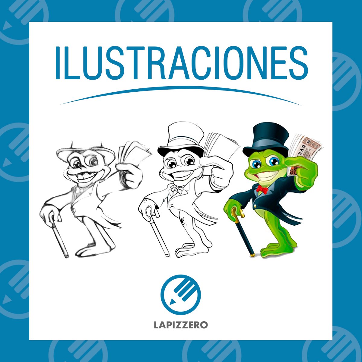 LapizzeroPTO's tweet photo. Las ilustraciones pueden representar muy bien tu #marca, por eso realizamos las mejores para tus proyectos promocionales y ¡Al mejor precio!
#Lapizzero #Loterías #Lotería #España #Restaurant #Oficina #Panadería #Café #Publicidad #Ilustración https://t.co/SgC12E249r