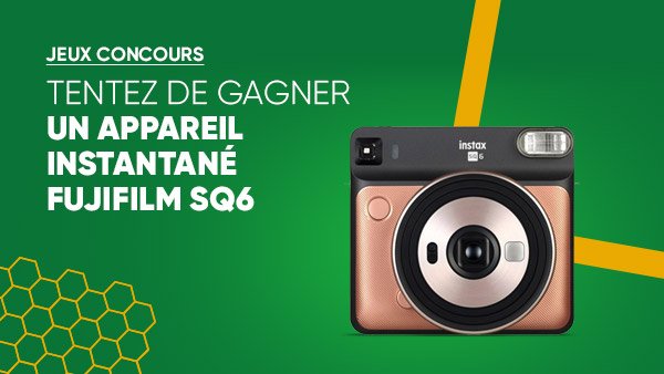 Fnac's tweet photo. JEU CONCOURS 🎁|#FnacFoot ⚽
Préparez-vous pour la plus grande compétition de ⚽ ! 
Aujourd'hui tentez de gagner un appareil photo instantané @FujifilmEU 📷 #Sq6 . Pour participer >> RT + Follow @Fnac.  😃 ➡ https://t.co/GAKLZBPK1k https://t.co/75SVwXWoCM