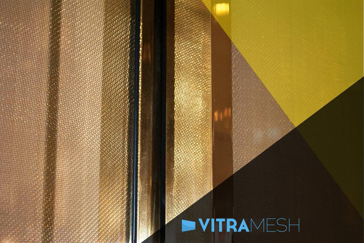 Cadisch_MDA's tweet photo. PRODUCT SPOTLIGHT: Vitramesh // Our specialist range of meshes suitable for glass lamination allows you to keep the beauty of the metal in its natural form // easy clean and eliminates the risk of oxidisation #vitramesh #metalmesh #cadisch #architectural https://t.co/oQZoDMgy2M https://t.co/UuLbQc8hIX