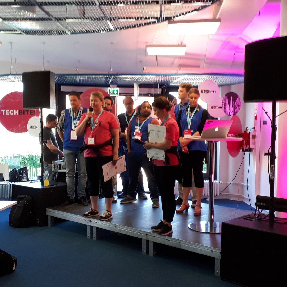 Kampusareena's tweet photo. Pitch and Catch session is about to start #techbitesTRE. Soon contacts and inputs will be shared at stands. Ready Steadu Go! https://t.co/qXPkXFCgPg