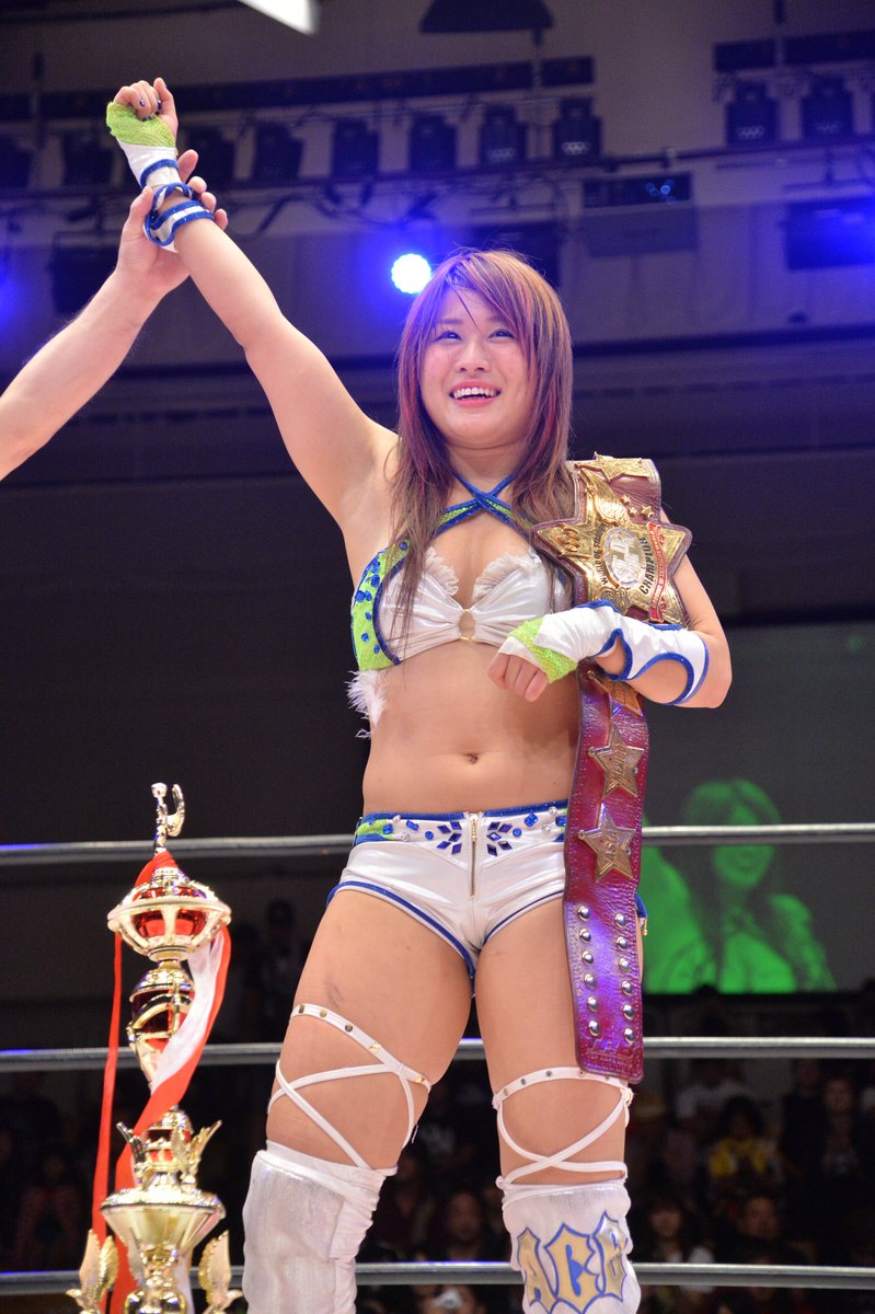we_are_stardom's tweet photo. Io Shirai's done it all in Stardom.
World of Stardom champion twice, 1014 days.
Wonder of Stardom champion twice, 375 days.
Tag champion 407 days.
High Speed champion.
Artist of Stardom champion 6 times.
SWA champion.
5 Star Grand Prix champion.
Now she will show it to the world. https://t.co/SQTBf6O2ov