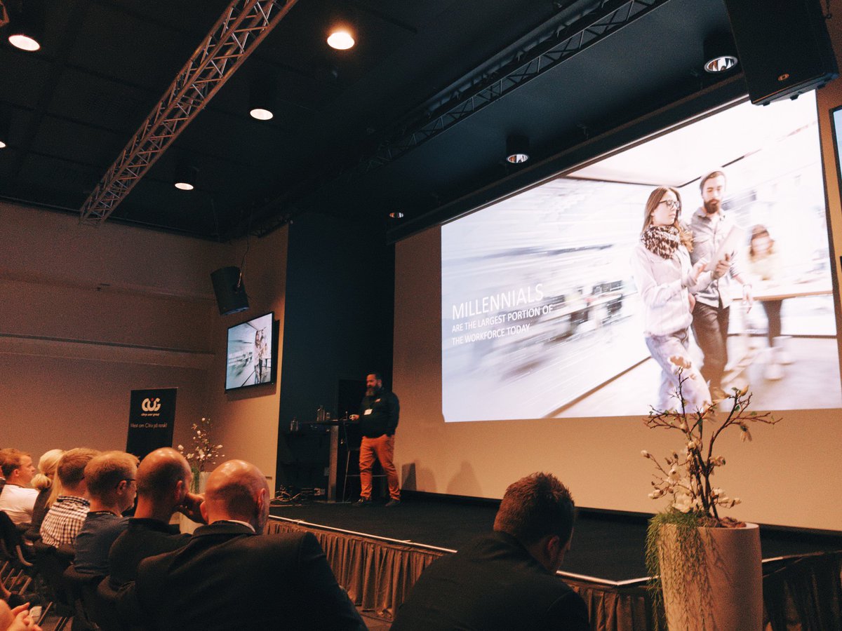 robsanders's tweet image. Opening keynote with @LilleBear at #cugtech @CUGNorway