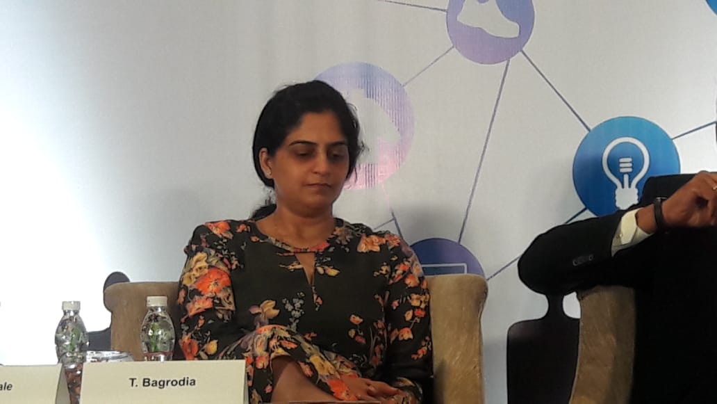 DNB_India's tweet photo. We need to identify the requirement and develop the #technology in house and allow #millennial to work on it - Tanushree Bagrodia, CFO & VP – IT, NRB Bearings Limited #DNBManufacturingSummit @HomeLoansByHDFC @HDFCLIFE @SAPIndia @HDFCERGOGIC @itelligencein @PTC https://t.co/oAiqhAjT8h