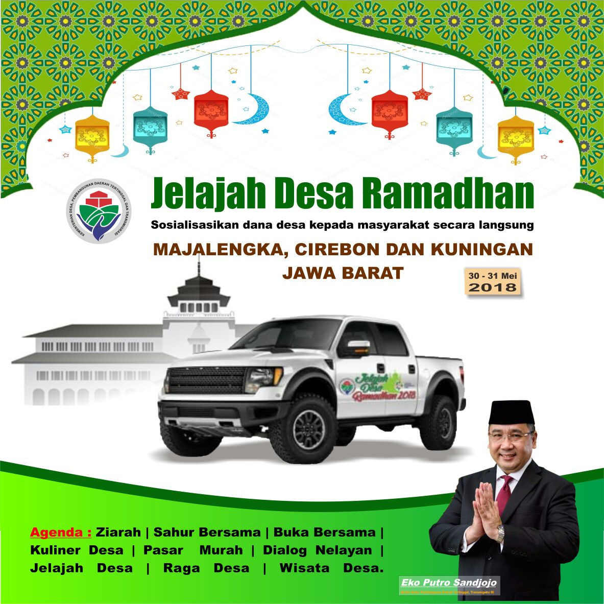 hendrabakti12's tweet photo. Melalui Kegiatan #JelajahDesa2018 Wakil Ketua MPR RI @cakimiNOW Dukung Mendes PDTT @EkoSandjojo Kembangan Ekonomi Kreatif di Desa.
@jokowi 
@mprgoid
@KemenDesa 
@SandjojoCenter 
@anwsanusi 
@taufikmadjid71 
@fachrilabalado https://t.co/ZVHA8zC9vT