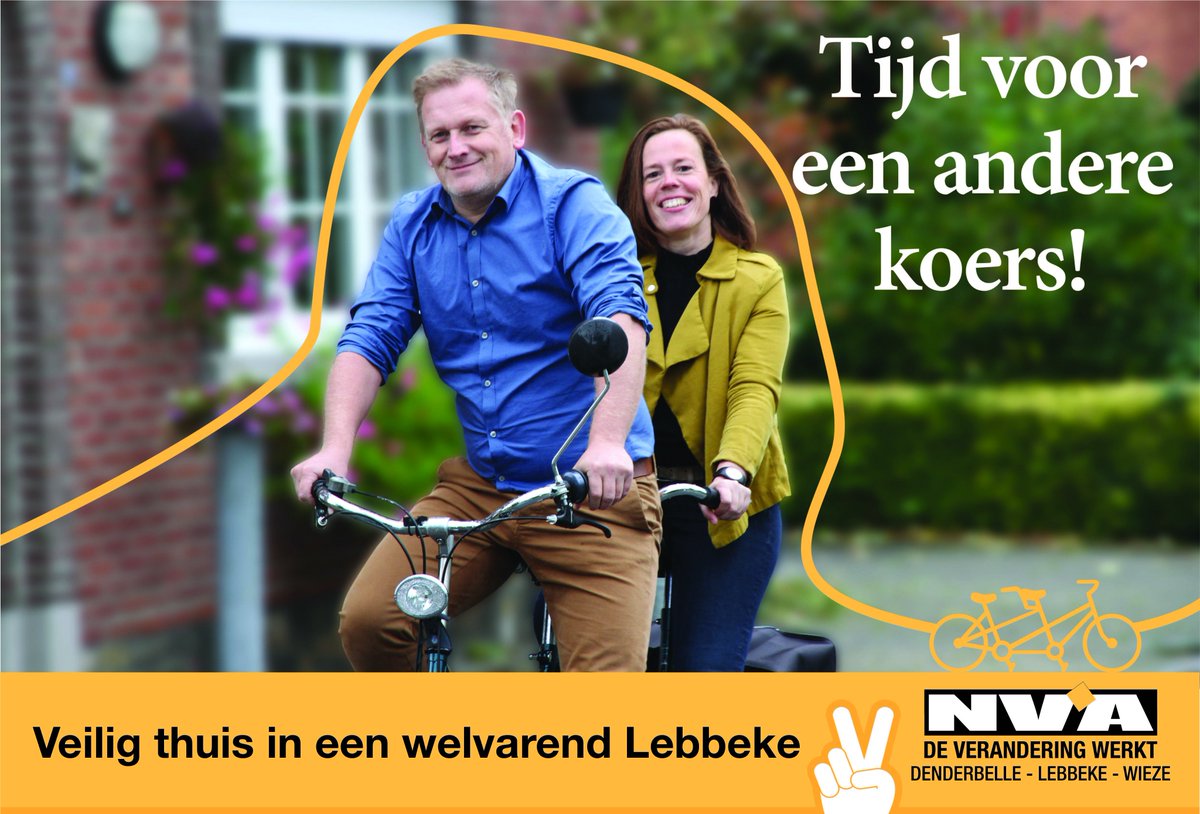 nvalebbeke's tweet photo. Raf De Wolf en Goedele Uyttersprot trekken de N-VA-lijst in Lebbeke #lebbeke #lebbeke18 #vk18 @G_Uyttersprot  @de_NVA @jongnva @rafdewolf #denderbelle #wieze #gemeenteraad #gmleb https://t.co/NRTpLUPGDg https://t.co/01X1kDngXv