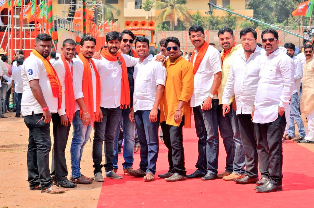 ProfSRK's tweet photo. This is #BJYM #Udupi Dist Team. They r determined, dedicated, dynamic, daring. Captain @NayakShreesha ji has constructed the Best Team with his Organisational Skills &amp; Leadership Spirit. They Speak BJP, Think BJP &amp; Act BJP. That's #ModiMagic #ModiFor2019 #Modi4NewIndia @BJP4Udupi https://t.co/Jv2EyHbqtm