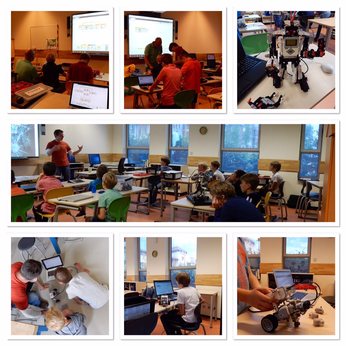 CPAmerongen's tweet photo. Een eigen robot bouwen en programmeren, super spannend!
Op 2 en 16 juni worden workshops LEGO Mindstorms gehouden (9-15 jr) Geschikt voor beginners en ook voor jongens en meisjes die al via hun school deelnemen aan de Mindstorms Challenge op 30 juni https://t.co/8P6wtBovMM https://t.co/ri1IBNSqxY