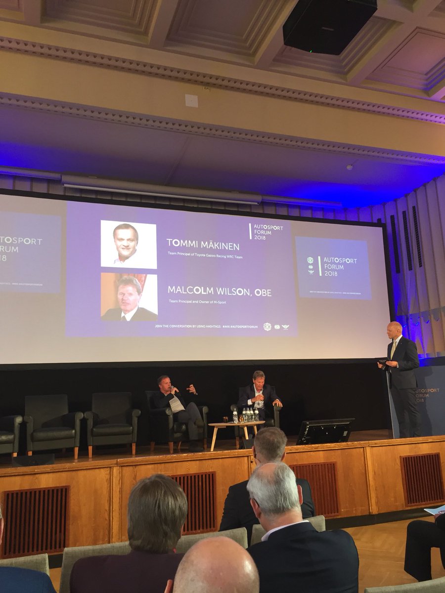 Krisse_Sohlberg's tweet photo. First ever #autosportforum held in Helsinki Finland today. Some very interesting discussions and talkers. #wrc #rally #helsinki #akk #forum #depate https://t.co/BvvONPaD8v