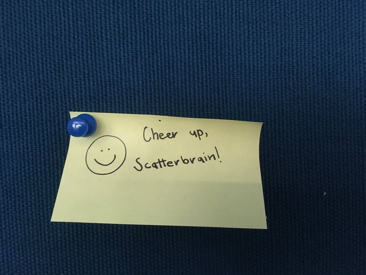 KatieAiles's tweet photo. Someone in my graduate school left this post up on our wall, and it made me smile (plus the description is accurate)! Passing on the cheer in case you need it too :) https://t.co/91cQvO3Dbf