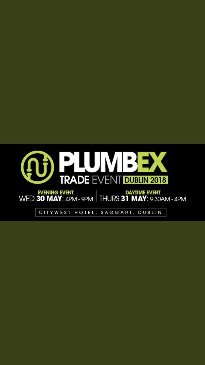 GWS_UK's tweet photo. You can find us at stands 35-36 at the #PLUMBEX in Dublin come and see us and find out how our products can help you https://t.co/4gxgnpmFop