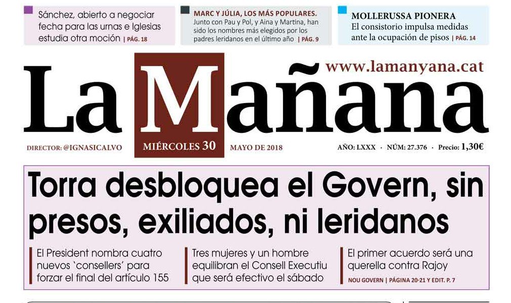 lfaci's tweet photo. Genialidad de titular. https://t.co/NVTNFPFjsF