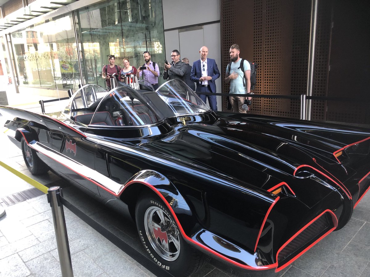 TimMcGuane1's tweet photo. Batman enjoying a visit to Kings Square Perth. There until 5.30pm  #perth #perthnow #batman https://t.co/3KG89ik5Gz