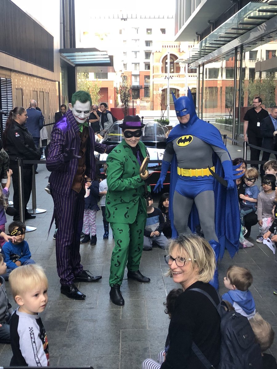 TimMcGuane1's tweet photo. Batman enjoying a visit to Kings Square Perth. There until 5.30pm  #perth #perthnow #batman https://t.co/3KG89ik5Gz