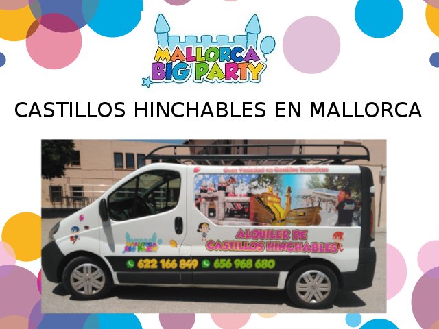 MallorcaBig's tweet photo. Donde vamos, divertimos!!! Mallorca Big Party, reyes de la anumación infantil y castillos hinchables de toda Mallorca! https://t.co/LZHiuwUte9