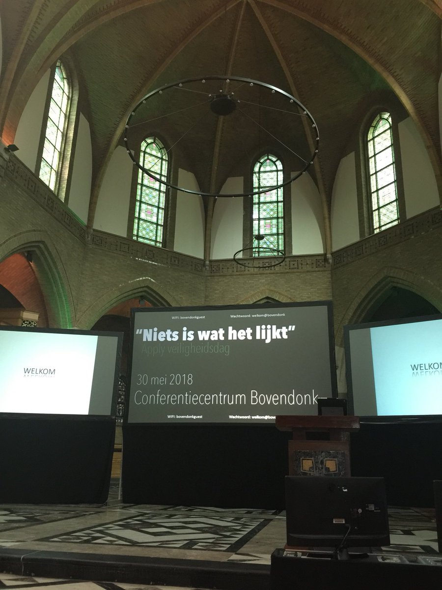 BoekToon's tweet photo. Vandaag spreker op congres @Apply_Groep ‘Niets is wat het lijkt’ Zeker in de wereld van veiligheid! Bijzondere locatie Bovendonk Hoeven https://t.co/Q49dCfKVu7
