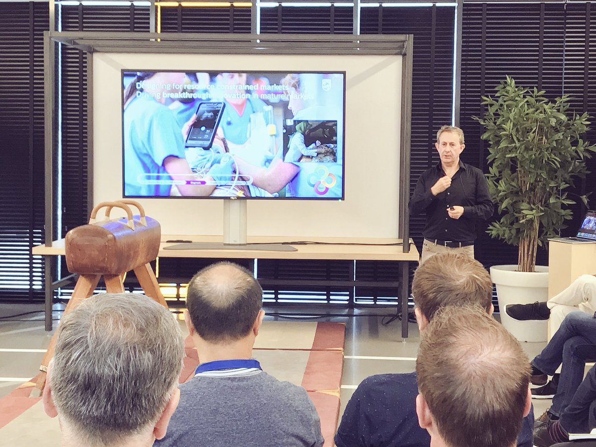 JDorbic's tweet image. “We want to make sure we bring the voice of the customer back into the organization by placing design into our locations globally” @SeanCarney2 @jeroentas @Philips #designthinking #cocreate #DatB18 @DesignAtBiz