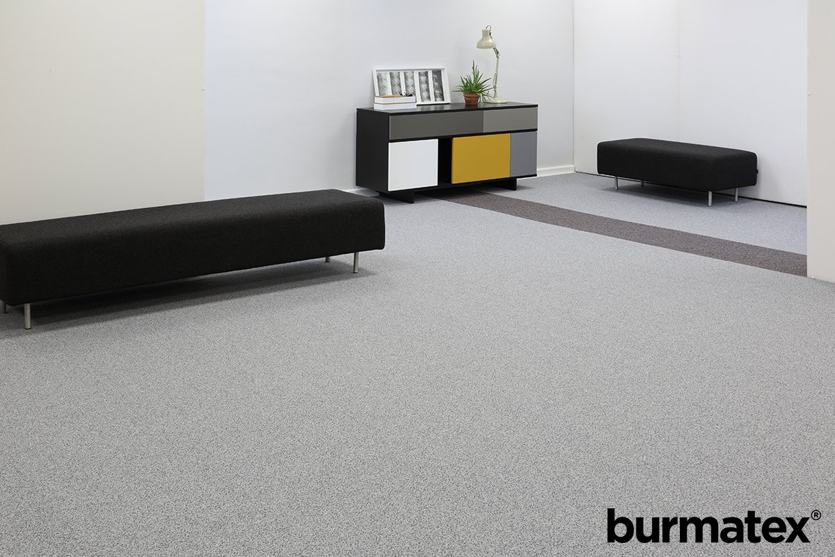 burmatex's tweet image. For a light all over #floor finish, our infinity carpet tiles offer the perfect palette. Seen here: polar ice with a triton storm stripe. Check out the infinity product page for further info: burmatex.co.uk/contract-carpe…