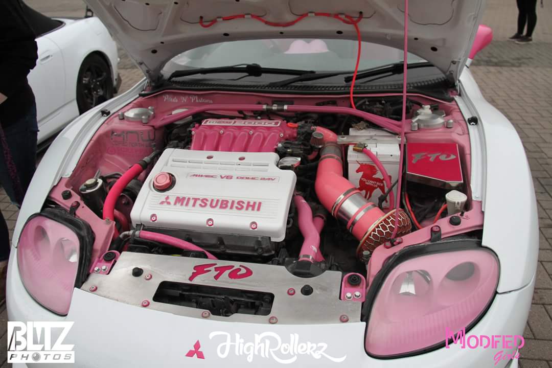 penelope_fto's tweet photo. A few photos of Penelope from the  #ModifiedGirls #highrollerz photo shoot in Kent #blitz_uk. 
#penelope #mitsubishi #fto #pink #white #jdm #girlsdoitbetter #enginebay #builtnotbought #interior #GPX #mivec #pearl #glitter #sparkle #car #Magenta #modified #unicorn https://t.co/MXGAD5iZom