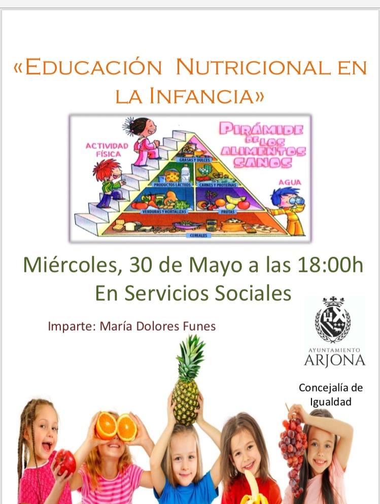 AytoArjona's tweet photo. ➡ CICLO "SALUD Y #MUJER" | ¡No te la pierdas! 
📣 Charla: "Educación Nutricional en la Infancia".
👩 Imparte: D.ª María Dolores Funes.
🗓 Día: Miércoles, 31 de mayo.
🕕 Hora: 18 horas. 
🏢 Lugar: Centro Comarcal de Asuntos Sociales. https://t.co/2VZN2qyz4i