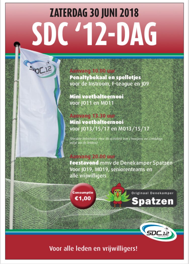SDC12Denekamp's tweet photo. SDC’12 DAG!!! https://t.co/LIfqbc7aCA