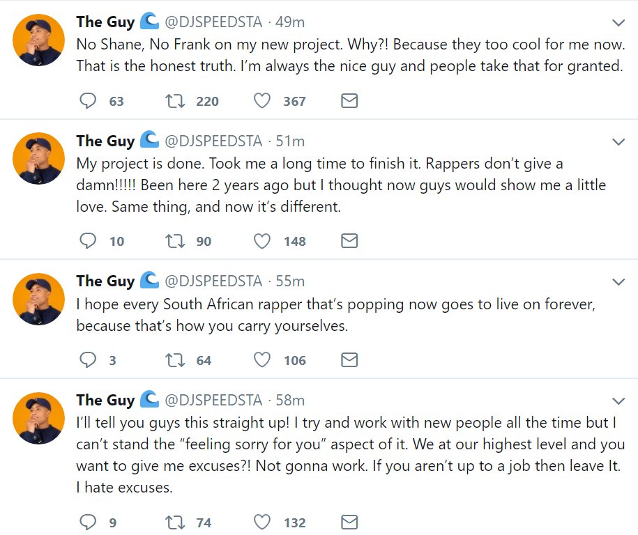 GrimmvilleTV's tweet photo. Dj Speedsta opens up about how Frank Casino, Shane Eagle, his videographer &amp; stylist did him wrong https://t.co/MFyJSsynH4