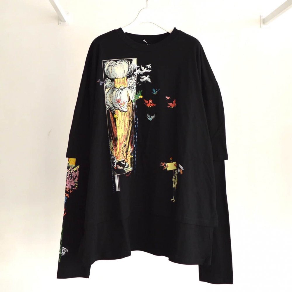 KIDILL / BOOM Long Sleeve Double Tshirts KIDILL(キディル) / BOOM