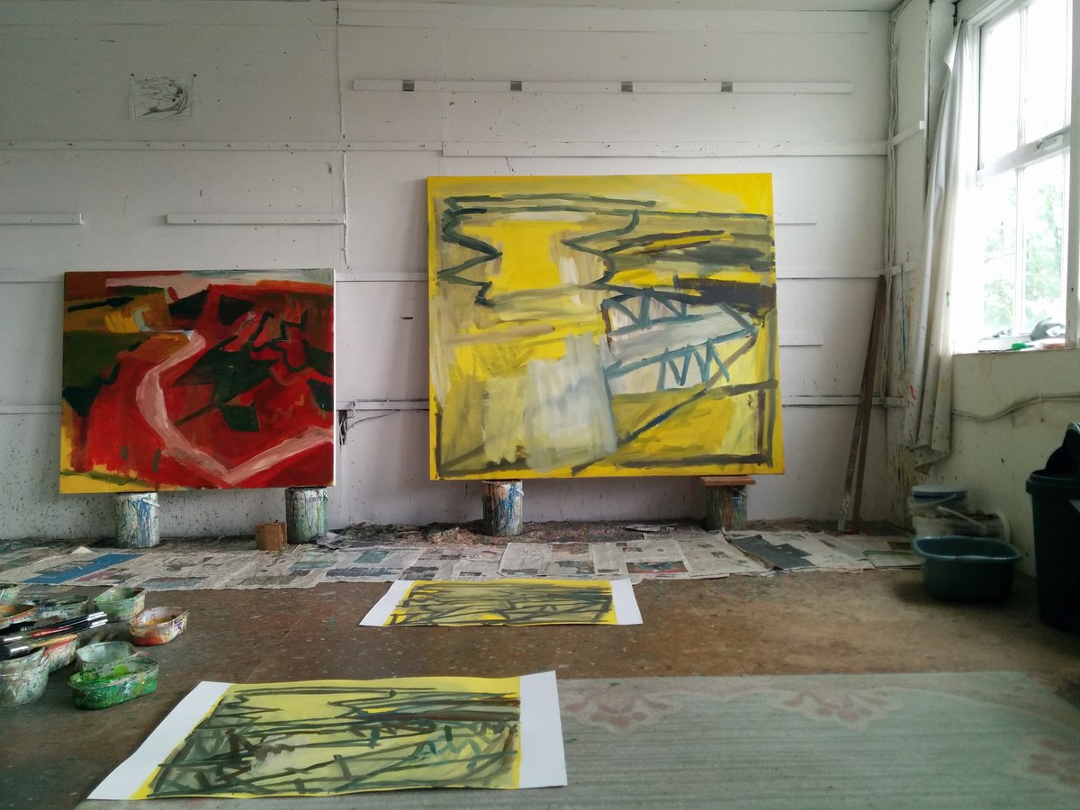 SimonCarter11's tweet photo. Studio this morning https://t.co/9y63BsjJFy