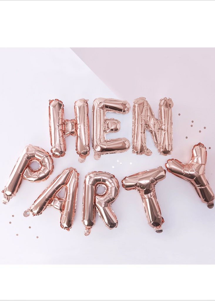 CakeandCoParty's tweet photo. Have you just got engaged? 💍
Or have you been asked to be Maid of Honour? 👗

Get planning the best &amp; most stylish hen party here: ✨

https://t.co/Ze69GL25Tf 💫

#cakeandcoparty #henparty #teambride #rosegold #engaged #maidofhonour #henpartyplanning #henpartydecor #married https://t.co/WaTJvoexih