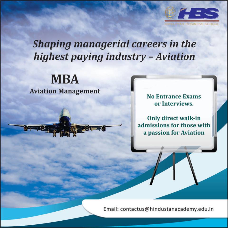 hindustanacade's tweet photo. MBA in #AviationManagement is a 2-year full-time undergraduate course. The curriculum is designed through extensive research, interaction and consultation with aircraft industries, aerospace R&amp;D centres, airlines, airports and academic institutions. #Bangalore #HindustanAcademy https://t.co/bqKh8VZTSX