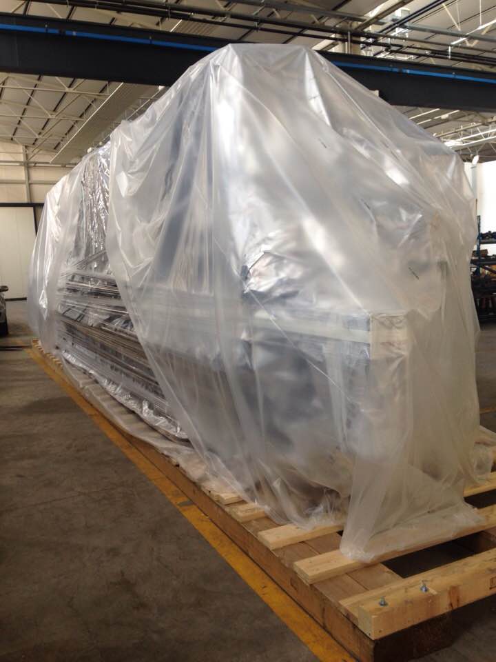 stilmec90's tweet photo. Pronta per l'imbarco: lunghezza 10.500 mm, peso 18.000 Kg #Stilmec90 #PressePiegatrice #Lamiera #MadeInItaly https://t.co/0hoHiNxQ0y