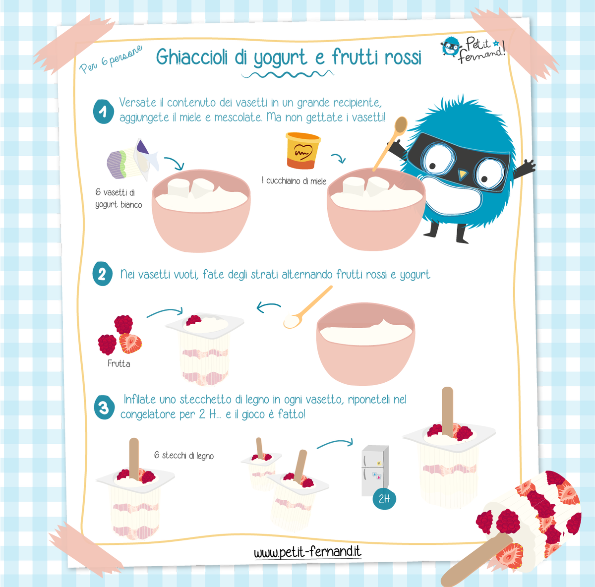 Petit_FernandIT's tweet photo. Sapevate che i vasetti vuoti di #yogurt possono diventare dei fantastici #ghiaccioli? 😲😲

🌞 Gusto: frutti rossi di stagione e yogurt bianco, per una merenda super estiva! 🍒🍓🌞

La ricetta qui: https://t.co/tdBuvZ5Nhd https://t.co/aBZHzMUVzu