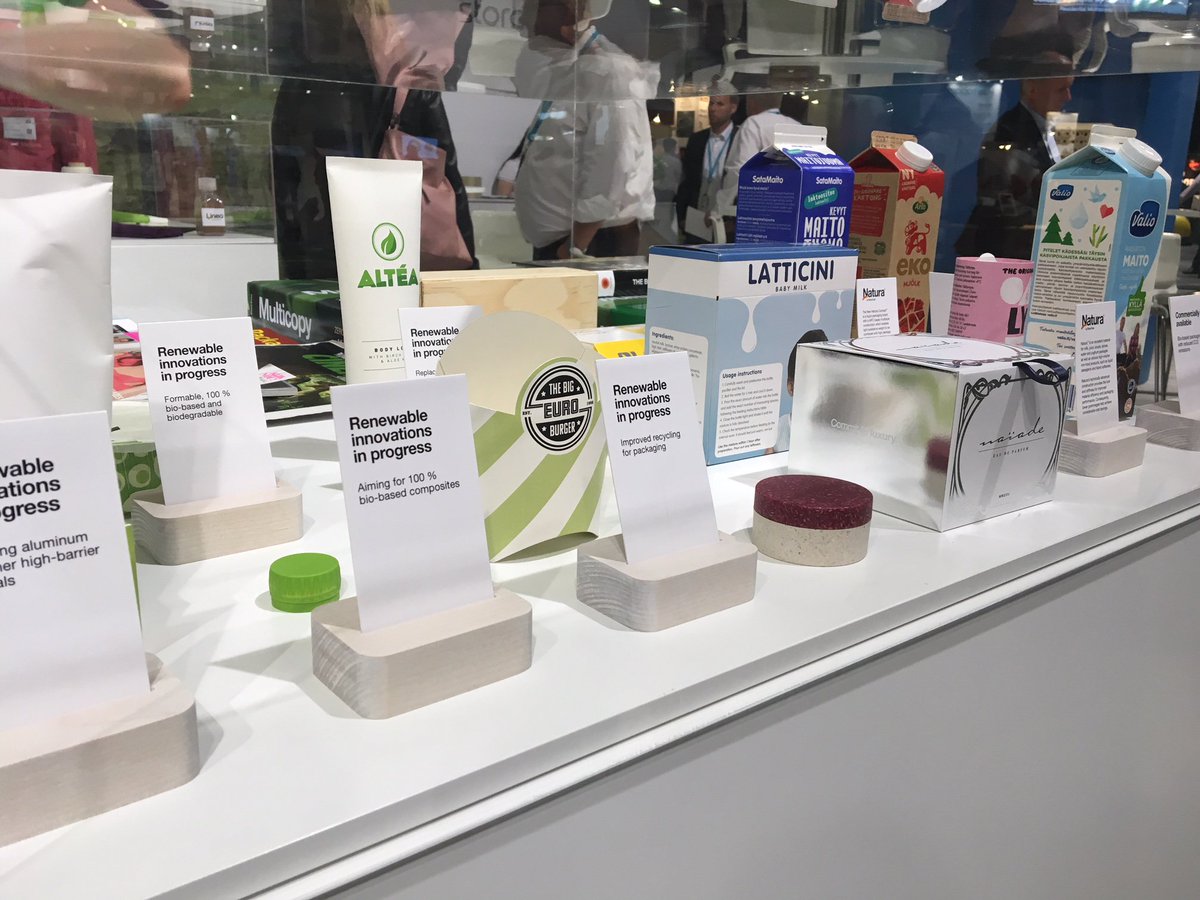 storaenso's tweet photo. How does renewability become reality? Meet our experts today at the Future Square @PulPaperFi in Helsinki: at 13.00 Timo Heikka highlights examples of our recent investments and at 15.40 Juha Maijala talks about digital packaging. #storaenso #bioeconomy #pulpaper2018 #pactec2018 https://t.co/Hg1NrgMPFk
